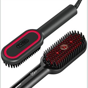 TYMO Hair Straightener Brush - Upgraded Ionic Plus